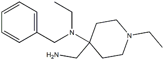 4-(aminomethyl)-N-benzyl-N,1-diethylpiperidin-4-amine