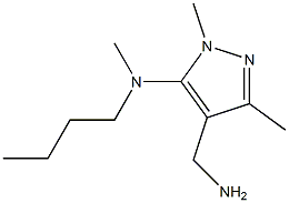 4-(aminomethyl)-N-butyl-N,1,3-trimethyl-1H-pyrazol-5-amine