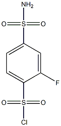 4-(aminosulfonyl)-2-fluorobenzenesulfonyl chloride|