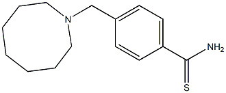 4-(azocan-1-ylmethyl)benzene-1-carbothioamide Structure