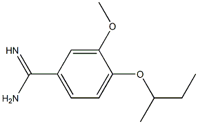 4-(butan-2-yloxy)-3-methoxybenzene-1-carboximidamide