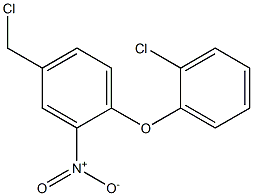 4-(chloromethyl)-1-(2-chlorophenoxy)-2-nitrobenzene