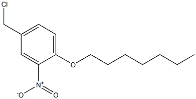 4-(chloromethyl)-1-(heptyloxy)-2-nitrobenzene Structure