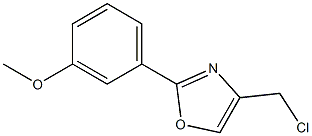 4-(chloromethyl)-2-(3-methoxyphenyl)-1,3-oxazole