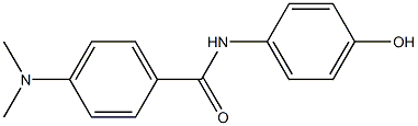 4-(dimethylamino)-N-(4-hydroxyphenyl)benzamide,,结构式