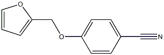 4-(furan-2-ylmethoxy)benzonitrile Structure