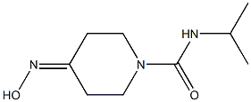 4-(hydroxyimino)-N-(propan-2-yl)piperidine-1-carboxamide,,结构式