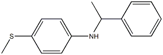  4-(methylsulfanyl)-N-(1-phenylethyl)aniline