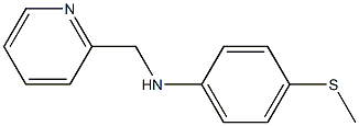 4-(methylsulfanyl)-N-(pyridin-2-ylmethyl)aniline