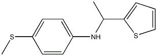 4-(methylsulfanyl)-N-[1-(thiophen-2-yl)ethyl]aniline|