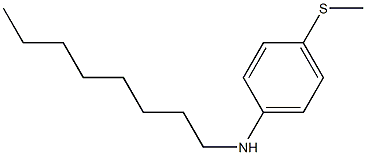 4-(methylsulfanyl)-N-octylaniline|