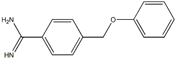 4-(phenoxymethyl)benzenecarboximidamide Structure