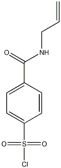 4-(prop-2-en-1-ylcarbamoyl)benzene-1-sulfonyl chloride