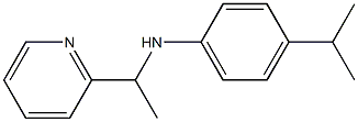 4-(propan-2-yl)-N-[1-(pyridin-2-yl)ethyl]aniline