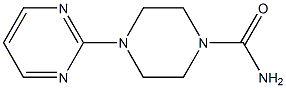 4-(pyrimidin-2-yl)piperazine-1-carboxamide Struktur