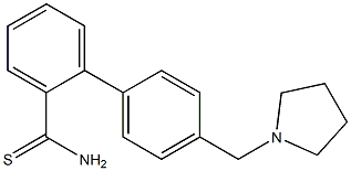 4'-(pyrrolidin-1-ylmethyl)-1,1'-biphenyl-2-carbothioamide