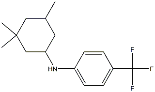  4-(trifluoromethyl)-N-(3,3,5-trimethylcyclohexyl)aniline