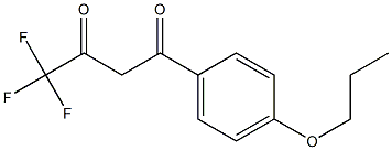 4,4,4-trifluoro-1-(4-propoxyphenyl)butane-1,3-dione