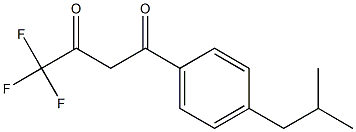 4,4,4-trifluoro-1-[4-(2-methylpropyl)phenyl]butane-1,3-dione