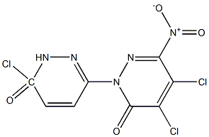 4,5,6'-trichloro-3-nitro-6H-1,3'-bipyridazin-6-one