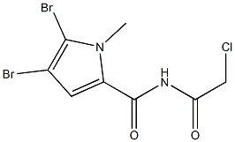 4,5-dibromo-N-(2-chloroacetyl)-1-methyl-1H-pyrrole-2-carboxamide