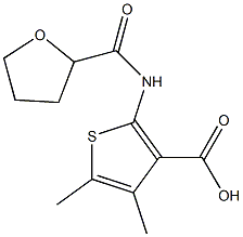  4,5-dimethyl-2-[(tetrahydrofuran-2-ylcarbonyl)amino]thiophene-3-carboxylic acid