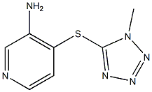4-[(1-methyl-1H-1,2,3,4-tetrazol-5-yl)sulfanyl]pyridin-3-amine