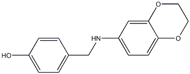 4-[(2,3-dihydro-1,4-benzodioxin-6-ylamino)methyl]phenol