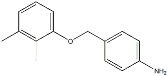 4-[(2,3-dimethylphenoxy)methyl]aniline 结构式