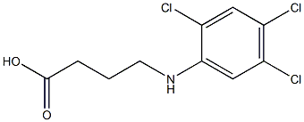 4-[(2,4,5-trichlorophenyl)amino]butanoic acid|