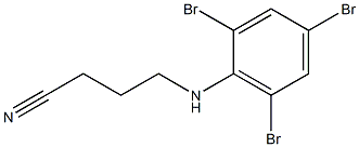 4-[(2,4,6-tribromophenyl)amino]butanenitrile Struktur