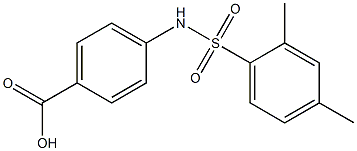 4-[(2,4-dimethylbenzene)sulfonamido]benzoic acid|