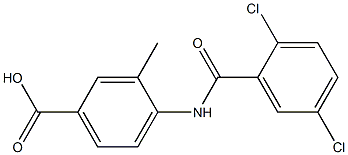 4-[(2,5-dichlorobenzene)amido]-3-methylbenzoic acid|