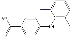 4-[(2,6-dimethylphenyl)amino]benzene-1-carbothioamide