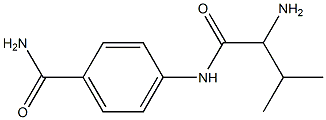  4-[(2-amino-3-methylbutanoyl)amino]benzamide