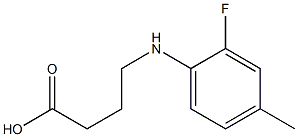  4-[(2-fluoro-4-methylphenyl)amino]butanoic acid