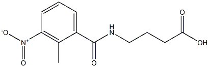 4-[(2-methyl-3-nitrophenyl)formamido]butanoic acid