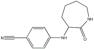 4-[(2-oxoazepan-3-yl)amino]benzonitrile