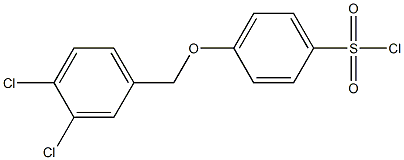 4-[(3,4-dichlorophenyl)methoxy]benzene-1-sulfonyl chloride