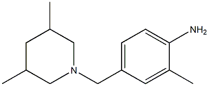 4-[(3,5-dimethylpiperidin-1-yl)methyl]-2-methylaniline|