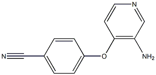 4-[(3-aminopyridin-4-yl)oxy]benzonitrile