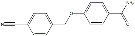  4-[(4-cyanophenyl)methoxy]benzamide