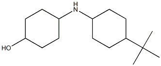 4-[(4-tert-butylcyclohexyl)amino]cyclohexan-1-ol Structure
