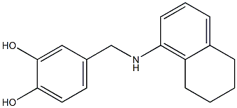 4-[(5,6,7,8-tetrahydronaphthalen-1-ylamino)methyl]benzene-1,2-diol