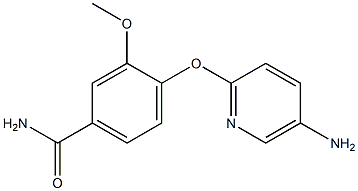 4-[(5-aminopyridin-2-yl)oxy]-3-methoxybenzamide