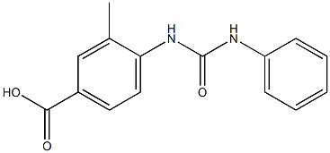 4-[(anilinocarbonyl)amino]-3-methylbenzoic acid