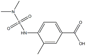  4-[(dimethylsulfamoyl)amino]-3-methylbenzoic acid
