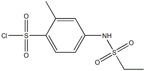 4-[(ethylsulfonyl)amino]-2-methylbenzenesulfonyl chloride