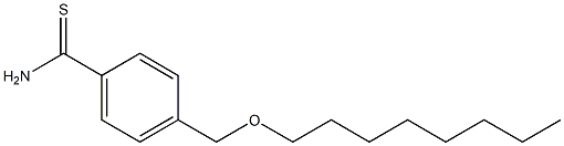 4-[(octyloxy)methyl]benzene-1-carbothioamide
