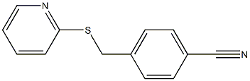 4-[(pyridin-2-ylsulfanyl)methyl]benzonitrile